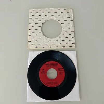 Lynyrd Skynyrd What's Your Name PROMO Red Label 45 RPM - Image 1 of 4