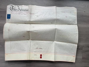 Hopwood St Kingston upon Hull Yorkshire Pergamenteinzug 1861 Hall to Harding - Bild 1 von 9