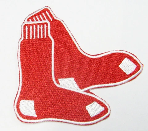 LOT OF (1) MLB BOSTON RED SOCKS EMBROIDERED PATCH PATCHES ITEM # 42 Cover