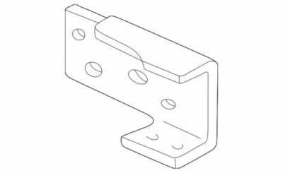 Soporte de parachoques genuino GM 1998-2005 Chevrolet GMC Oldsmobile Bravada LT 15719946 Foto 1 de 2