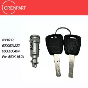 80/1039 6000632319 Cilindro della serratura dell'automobile per Fiat 500X 15-24 - Foto 1 di 6