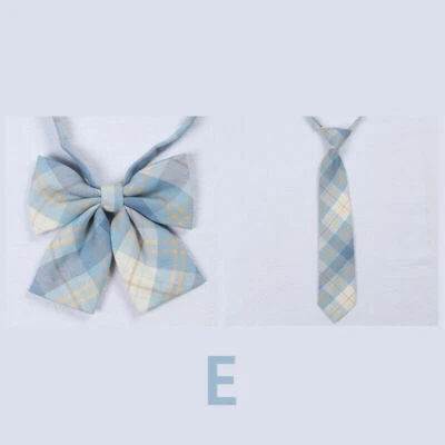 2x Niñas JK Pajarita Cuello Corbatas Uniforme Escolar Japonés Lolita Preppy Juegos con disfraces Lindo Foto 1 de 4