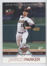 2012 MultiAd Sports Pacific Coast League Top Prospects Jarrod Parker Rookie RC