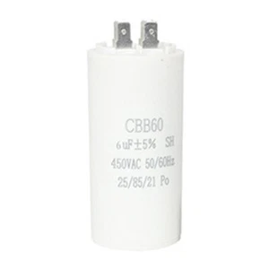 Power Tools Run Capacitor Round Capacitor 40/70/21 Climate Type 6uf Capacity - Picture 1 of 7