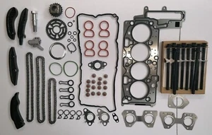 KOPFDICHTUNG SATZ SCHRAUBEN STEUERKETTENSATZ N47 2.0D X1 X3 118D 120D 316D 318D 320D - Bild 1 von 11