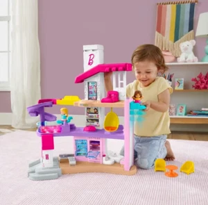 Fisher-Price Little People Barbie Little Dream House Toddler Playset - Picture 1 of 7