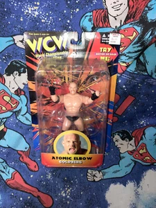 1998 WCW ATOMIC ELBOW GOLDBERG figure Original San Francisco Toymakers - Picture 1 of 4