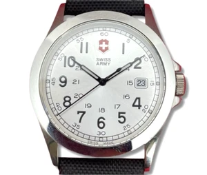 Victorinox Swiss Army 24656 Infantry Black Band Watch NEW BATTERY From Japan BNB - Picture 1 of 19