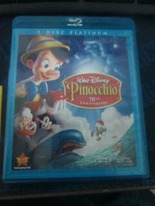 PINOCCHIO - 70th ANNIVERSARY PLATINUM EDITION - 2 DISC - BLU-RAY - Picture 1 of 2