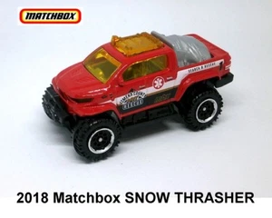 Snow Thrasher. Matchbox 63/125 2018. FHH22. ¡Nuevo en paquete! ""Búsqueda y rescate" - Imagen 1 de 3