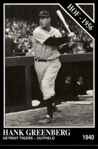 1991 Conlon Collection TSN #14b Hank Greenberg - Picture 1 of 2