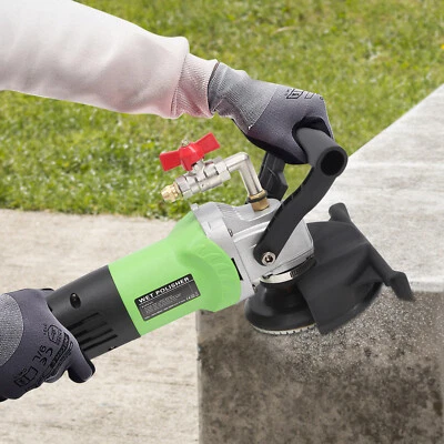 Nass-Steinschleifer Na?polierer Schleifmaschine m. 7* 4'' Nassschleifscheiben - Bild 1 von 4