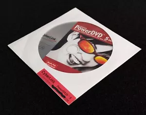 Vintage Software CyberLink PowerDVD 5 DVD Player Software For PC w/License Key - Foto 1 di 3