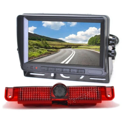 Reverse Backup camera & 7" Rear View Monitor for Chevy Express / GMC Savana - Image 1 of 4