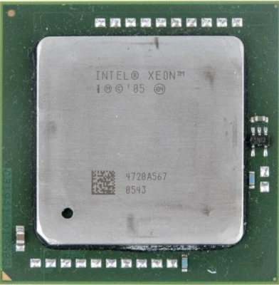✅ Processor Intel ✅ Intel Xeon SL8KQ 3.2GHZ Socket 604 1MB Cache 64-bit - Image 1 of 2