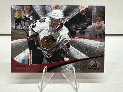 2011-12 Panini Pinnacle Ice Hockey Card #262 Brandon Saad RC Chicago Blackhawks - Image 1 of 2