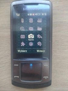 Samsung U900 Soul Grey broken parts only - Zdjęcie 1 z 8