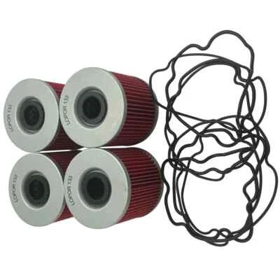 4PC Motorcycle Oil Filters For Suzuki GS550M GSX550E GS650 GS400 GS425 GS450 - Image 1 of 4