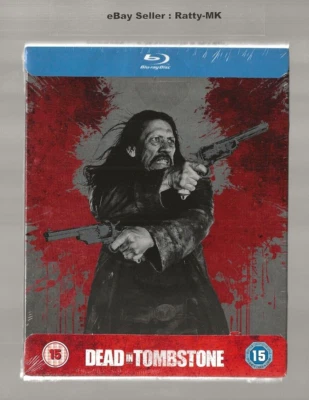 DEAD IN TOMBSTONE - UK EXCLUSIVE BLU RAY STEELBOOK - NEW & SEALED - Image 1 of 3