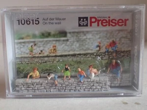 Preiser Kinder auf der Mauer 10615 H0 OVP 6Fig - Bild 1 von 2