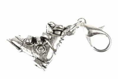 Skischuh Winter Charm Ski Skier Anhänger Bettelanhänger Miniblings Skischuhe - Bild 1 von 3