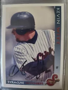 Kevin Witt Autografo Toronto Blue Jays - Foto 1 di 1