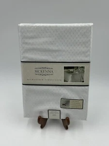 McKenna Tablecloth Square Microfiber 52 In X 52 In Square Spill Proof New - Picture 1 of 6