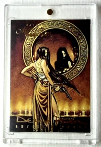 1995 Batman Artist Proof Card 41 TALIA. FREE ONE-TOUCH-HOLDER - Picture 1 of 2