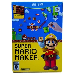 Super Mario Maker Edición Deluxe Nintendo Wii U en caja juego completo probado con caja - Imagen 1 de 12