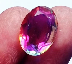 Mystic Opal Oval Shape 5.20 Ct Loose Gemstone With Free Gift - Picture 1 of 8