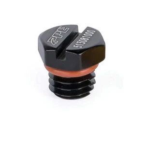 PPE Aluminum Air Bleeder Screw For 01-16 Chevy GMC 6.6L Duramax Diesel - Black - Picture 1 of 4