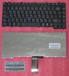 Keyboard qwerty Turkish TOSHIBA Tecra A9 M9 Satellite Pro S200 G83C000872TR Blk - Picture 1 of 1