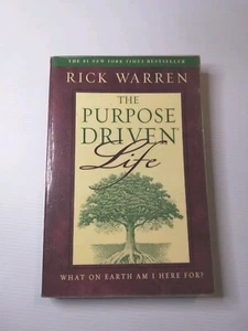 The Purpose Driven Life Rick Warren Book Inspirational PB  - Foto 1 di 8