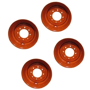 (4) NEW Skid Steer Wheel Rim Fits Bobcat 753 763 773 742 743 751 16.5X8.25X8 - Picture 1 of 5