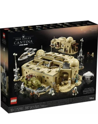 LEGO Star Wars MOS EISLEY CANTINA 75290 Master Builder Series 3187 piezas Foto 1 de 4