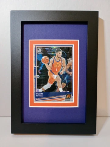 Devin Booker Phoenix Suns Display Custom Framed NBA Basketball Card Plaque Cover