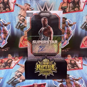Big E WWE Panini Prizm 2023 Superstar Auto Mojo Prizm 01/25 Bookend #SA-BGE - Bild 1 von 9