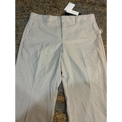 NWT Banana Republic Logan Women's Striped Wide Leg Pants Trousers Size 4 - Image 1 of 4