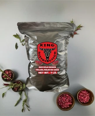 Frijoles de seda rojos (Frijol Rojo de Ceda) King Distribution 7 lb Foto 1 de 3