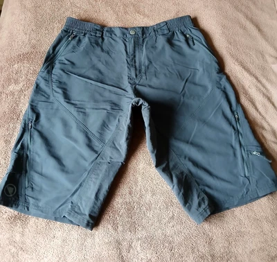 Endura Shorts Mens XXXL Hummvee II MTB Gravel Cycling Vents Black - Image 1 of 4