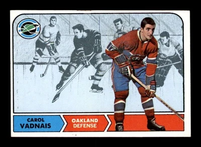 1968 Topps #81 Carol Vadnais   VGEX X3566225 - Image 1 of 3