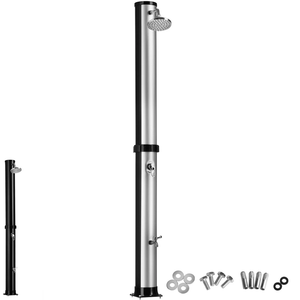 Solardusche Gartendusche Außendusche Campingdusche Outdoor Regenduschkopf 40l - Bild 1 von 1