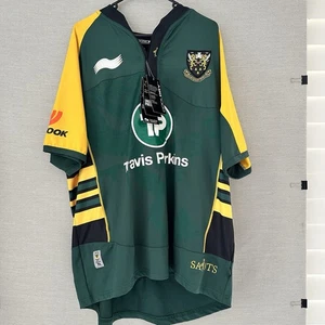 Northampton Rugby Jersey Mens Size 2XL England Rugby Burrda Sport Cool Dry BNWT - Bild 1 von 12