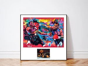 Mike Tyson signiert von Tyson Echtheitszertifikat Giclee 32" Höhe x 28" Breite war 1.995 $ jetzt 595 $ - Bild 1 von 18