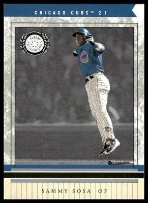 2003 Fleer Patchworks #21 Sammy Sosa Chicago Cubs - Image 1 of 2
