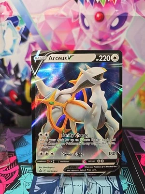 Arceus V SWSH306 SWSH: Sword & Shield Promo Cards Holo - Image 1 of 4