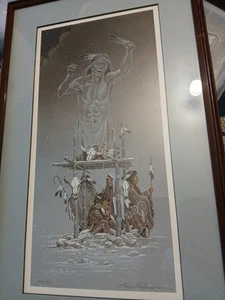 Troy Anderson Framed Matted Signed & No Limited Edition Print "Matter Of Faith" - Picture 1 of 16