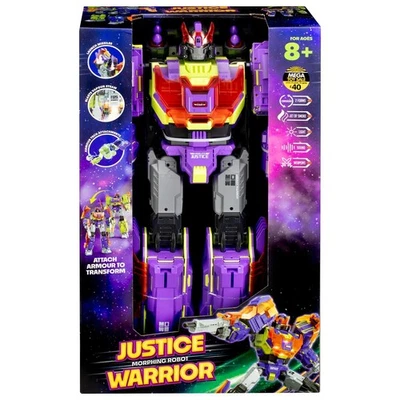 Justice Warrior Robot Action Figure Toy Combat Robot Model Kids Gift - Image 1 of 2