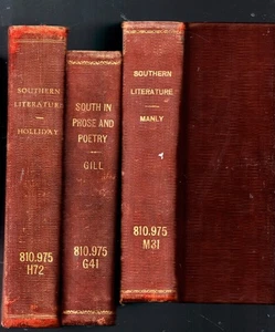 1895 3 BOOKS SOUTHERN AUTHORS EDGAR ALLAN POE PUBLISHED RICHMOND NEW ORLEANS 1ST - Picture 1 of 4