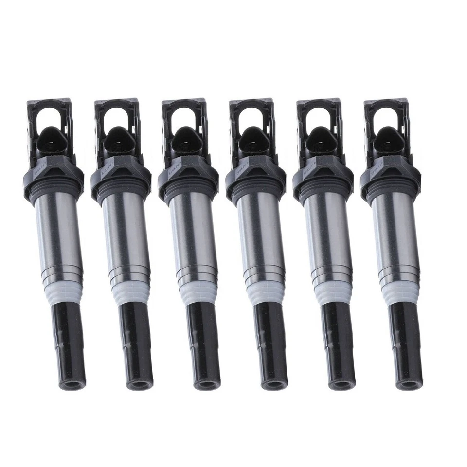 NEW 6PCS Ignition Coil Metal For BMW X3 X5 325 335 535 12138616153 12137594596 - Image 1 of 4
